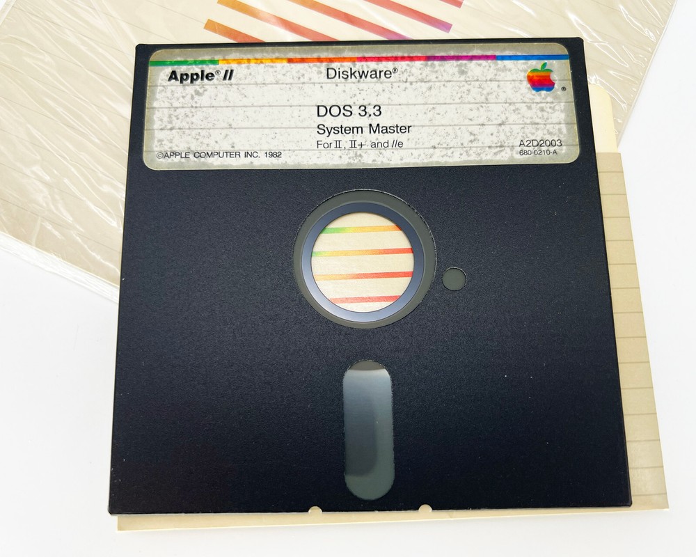 VTG Apple Computer Software 1982 Disk Imagewriter Tool KIt Sealed, DOS 3.3 Disk