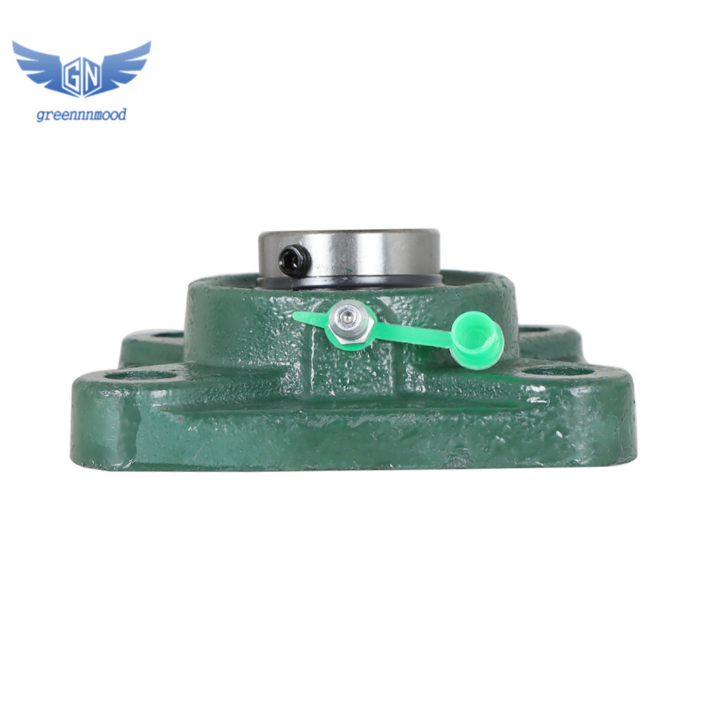 10 Pack UCF205-16 Pillow Block Flange Bearing 1" Bore 4 Bolt Solid Base US