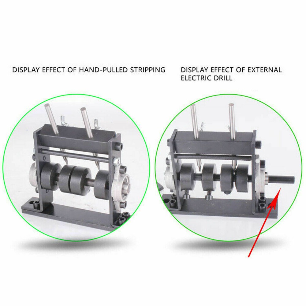 1-30mm Copper Wire Stripping Machine Cable Stripper Scrap Metal Recycle Tools