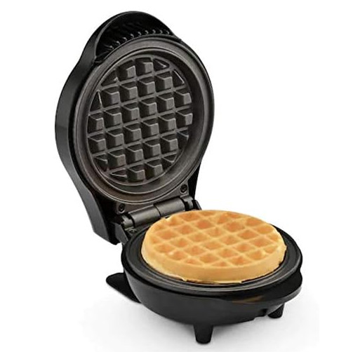 New! Toastmaster Electric Mini Black Waffle Maker