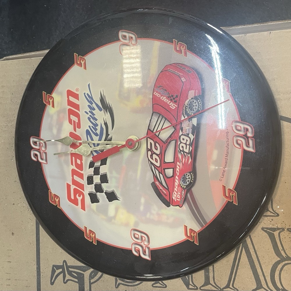 Snap-On Racing Wall Clock