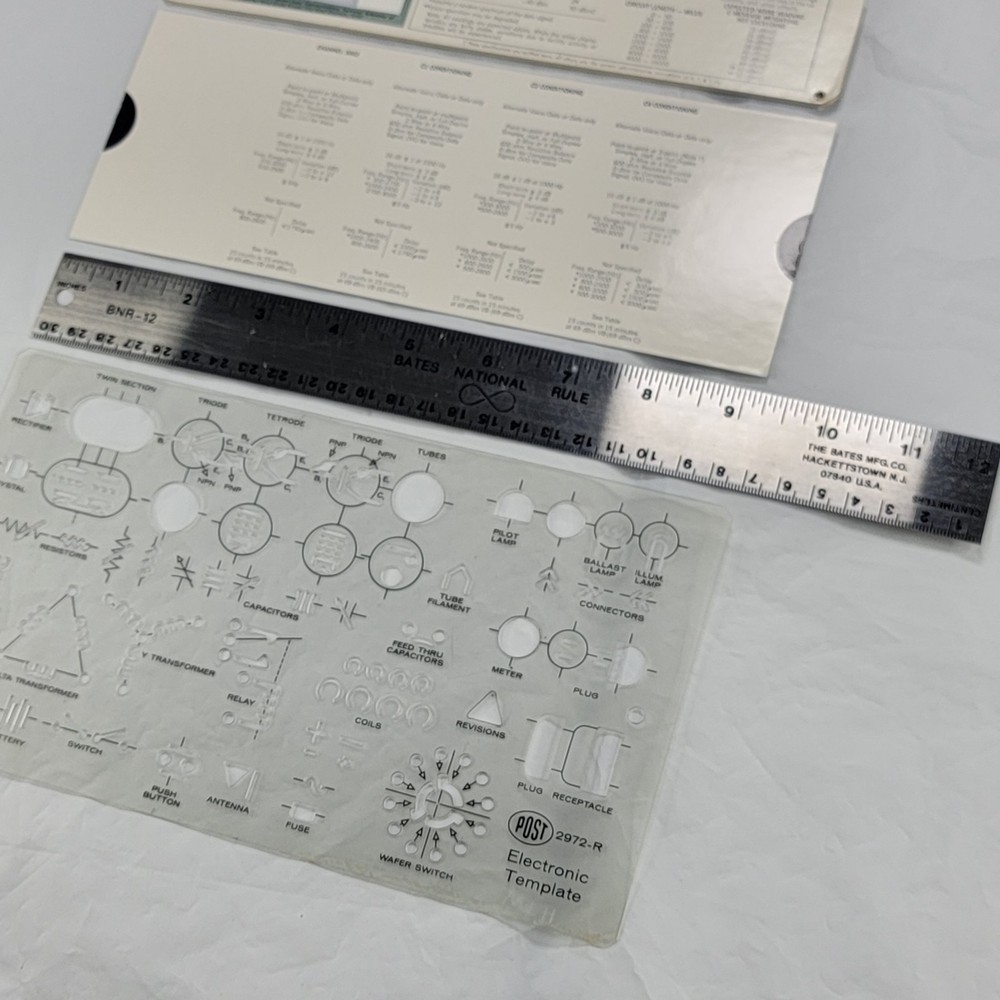 Rixon Data Set Selector Post Electronic Template Ohmite Little Devil Coder Vinta
