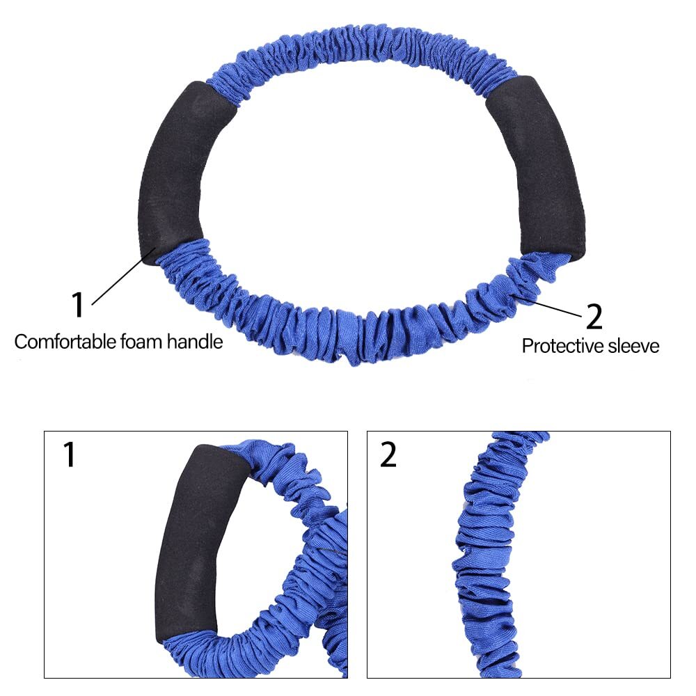 25Lbs Archery Bow Trainer Rubber Stretch Bands Strength Training Device Aids