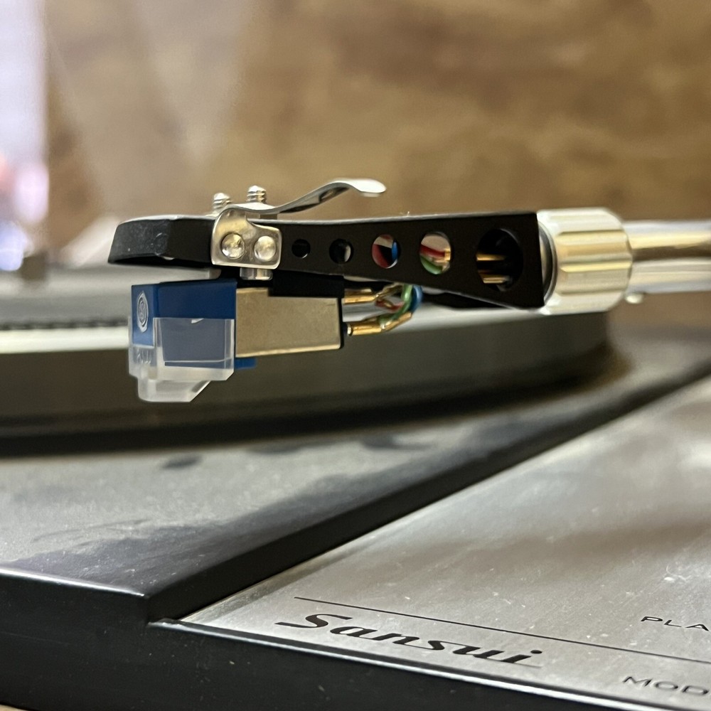 Sansui SR-4040 2-Speed Belt-Drive Turntable Record Player