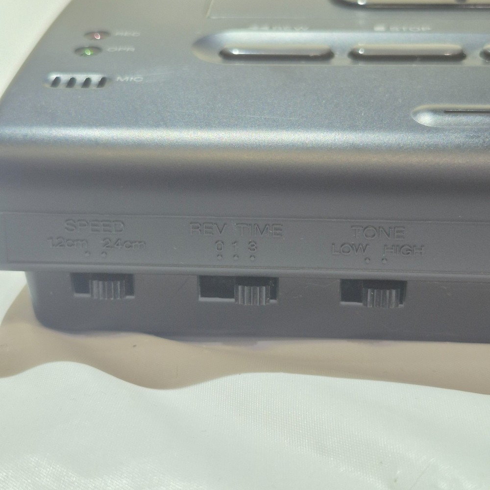 Sony M-2000 Microcassette Transcriber With Power Adapter UNTESTED
