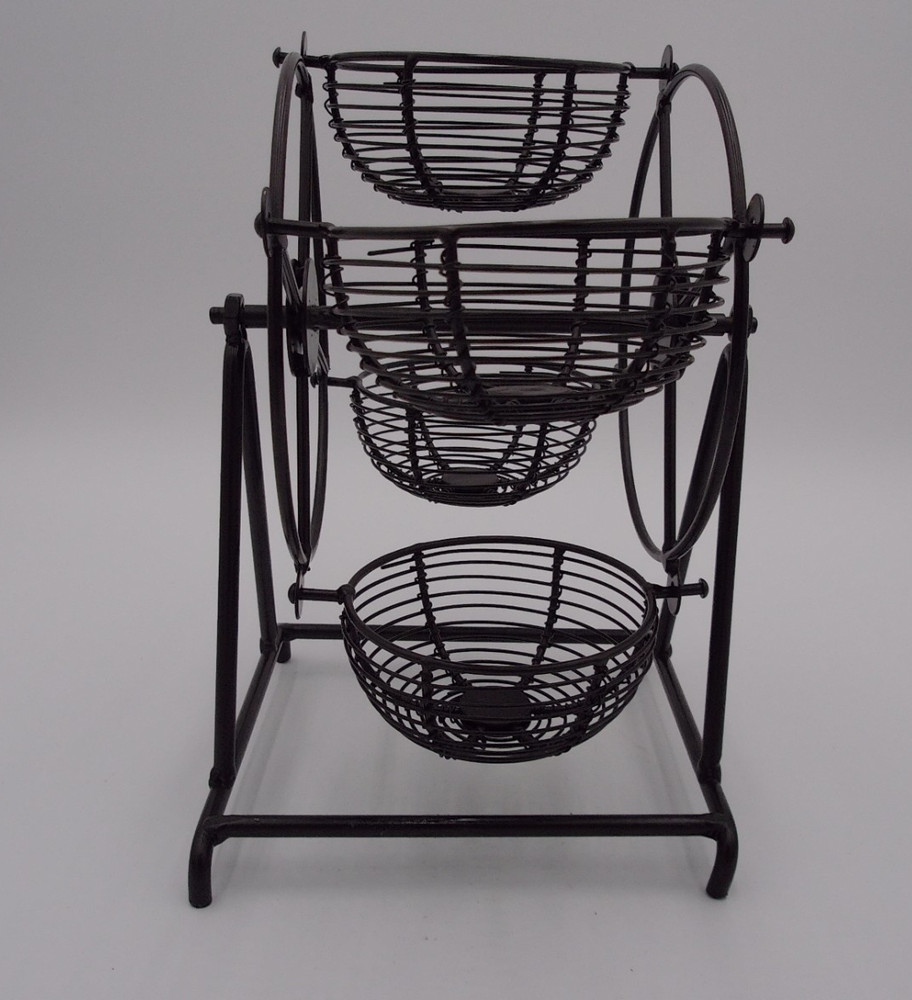 Wire Basket Carousel