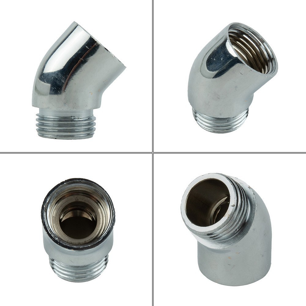 Shower Elbow Brass Extender Replacement Bathroom For Hand Shower Thread
