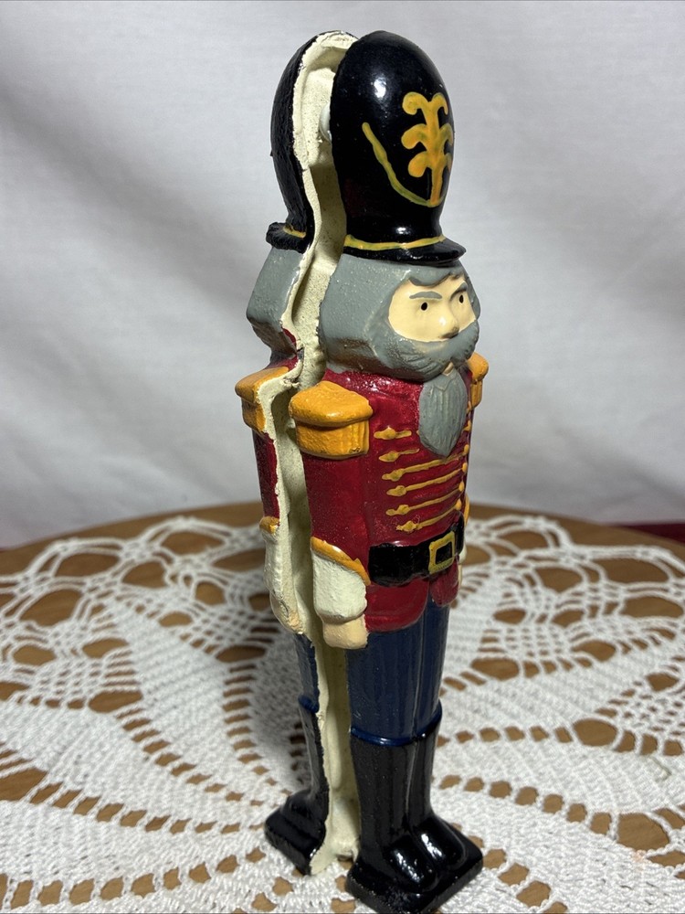 Vintage Nutcracker Toy soldier Cast Iron