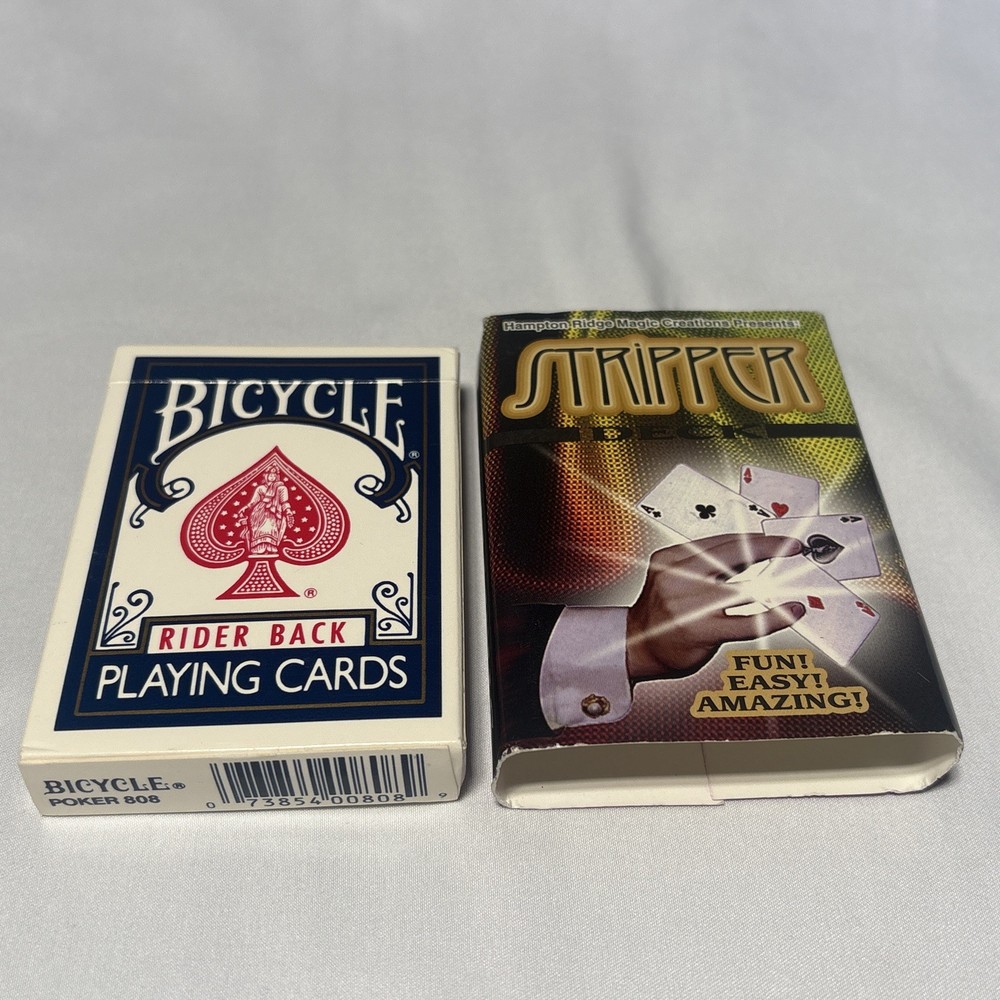 Hampton Ridge Magic Creations Magician Stripper Deck 52 Cards Great Condition