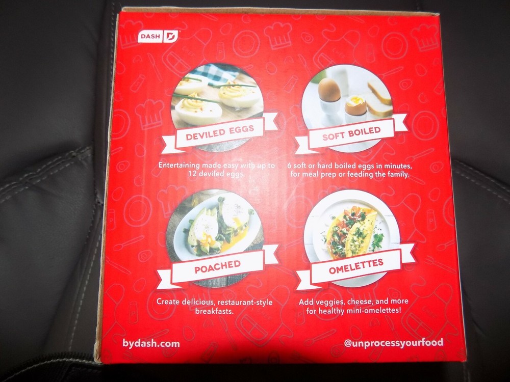 Rapid Egg Cooker: 6 Capacity Electric Cooker NEW
