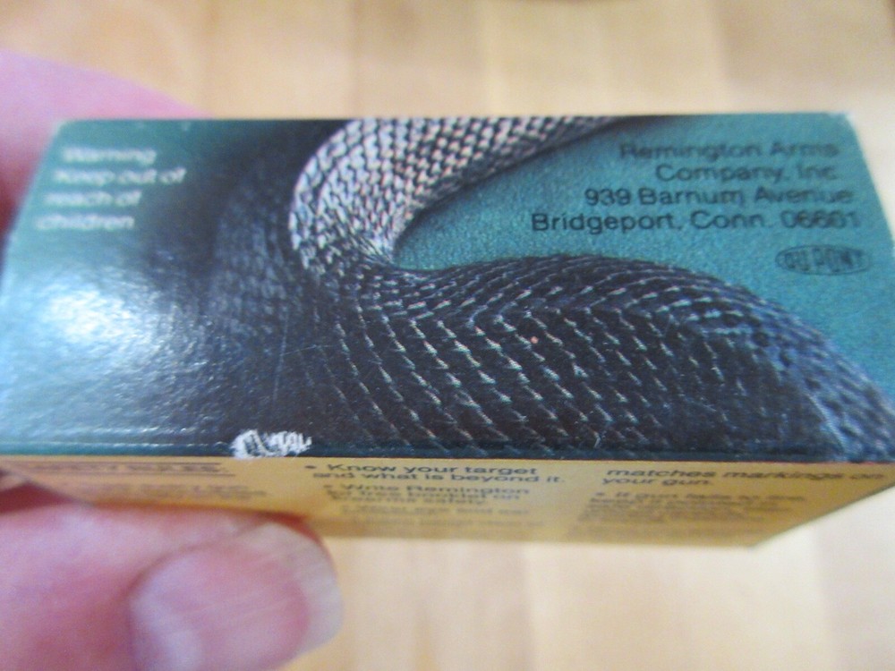 Empty Ammo Box Remington Viper 22 (w17) # 66