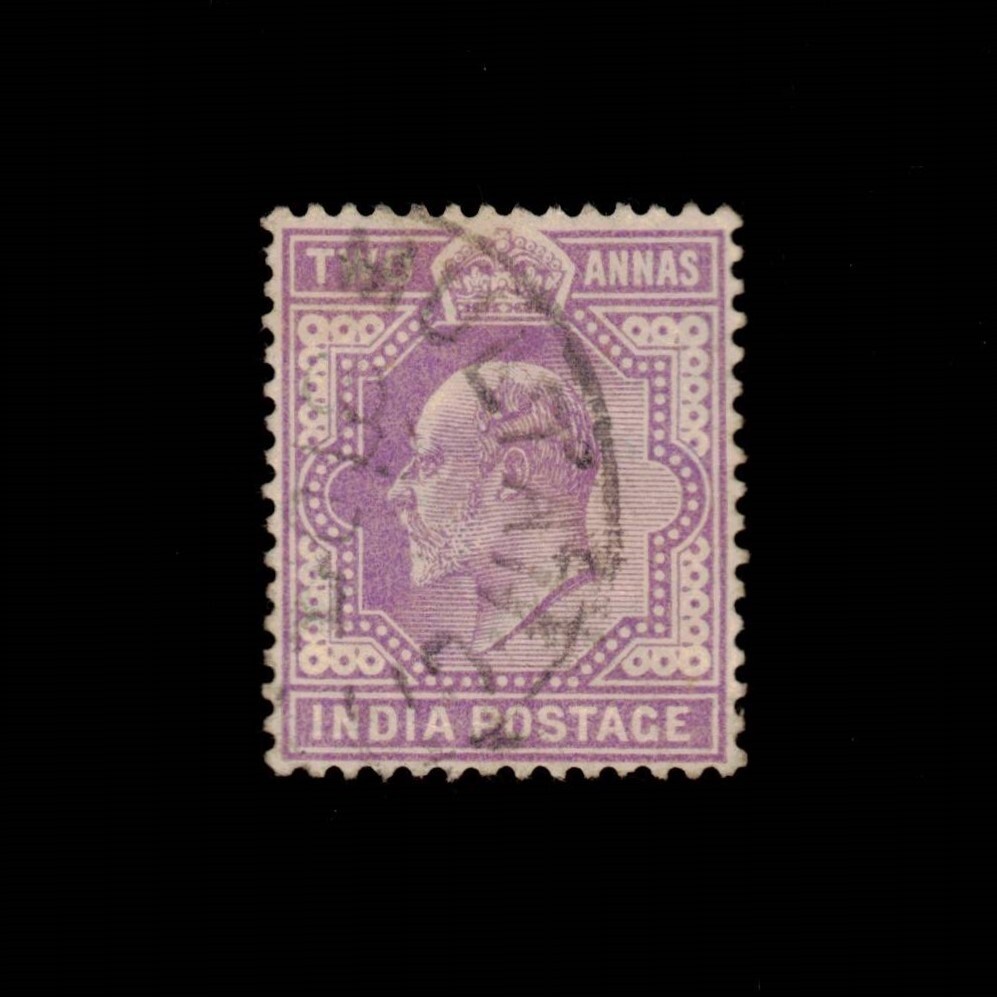 India, Scott 63, King Edward VII, 1902-1909, used