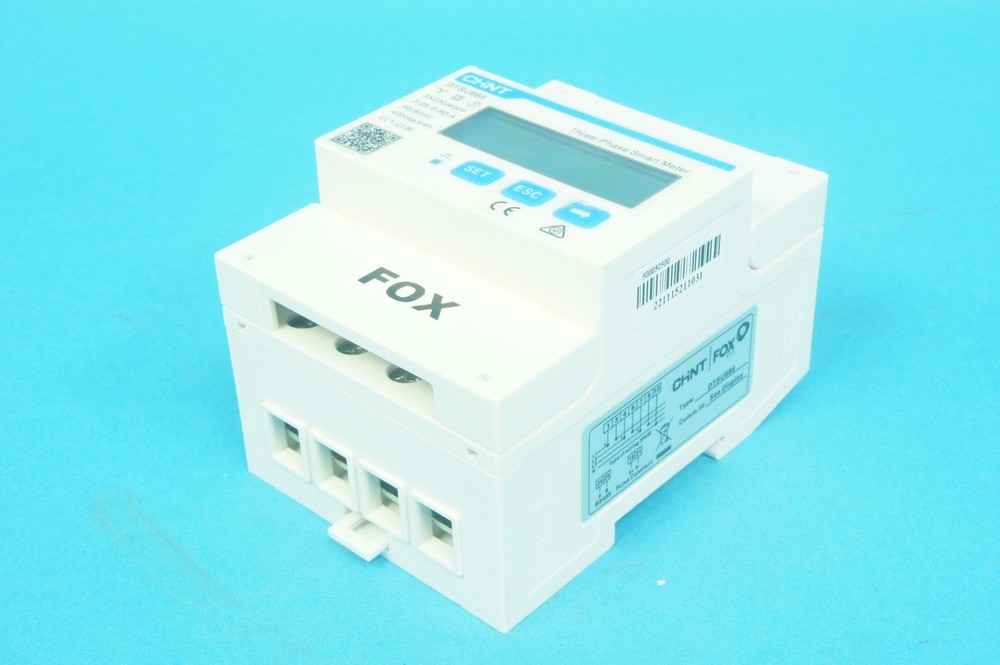 Chint / FoxEss DTSU666 3-phase 4-wire multifunction smart energymeter