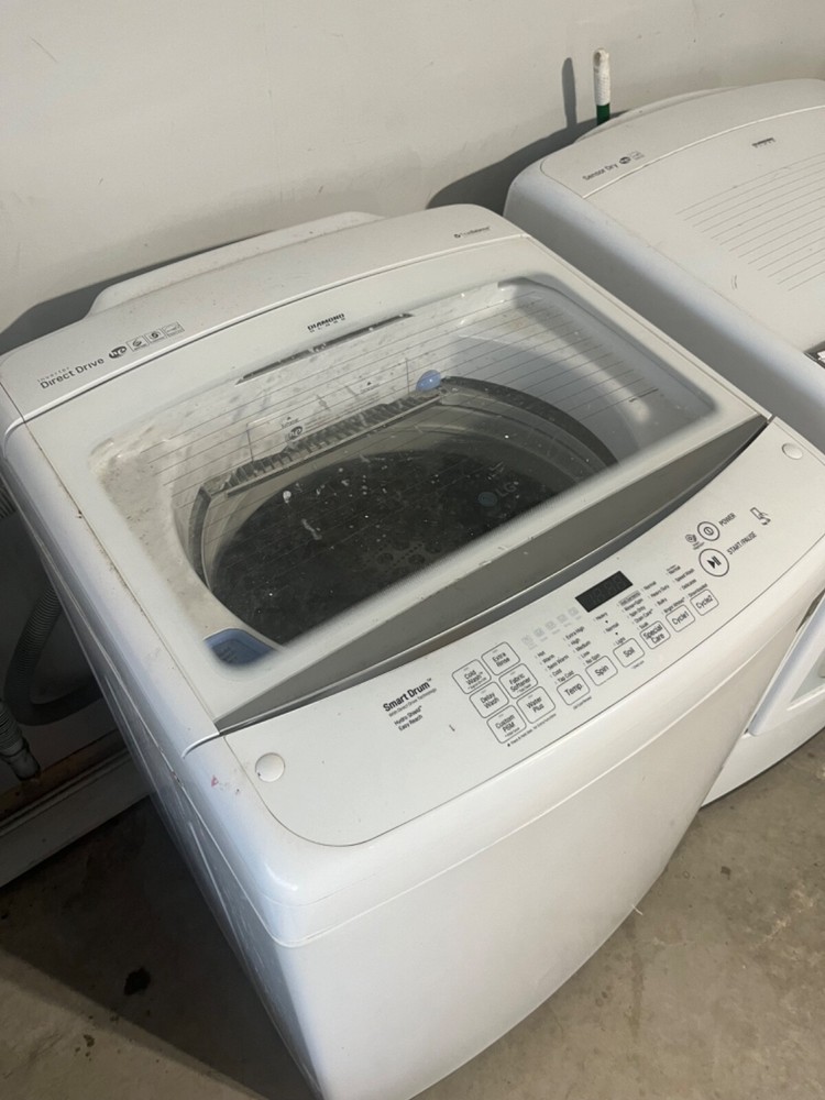 electric washer and dryer set used