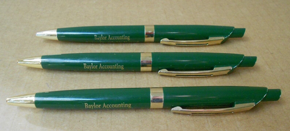 BAYLOR Accounting Pastors Discipleship Network Ballpoint Clicker Pens