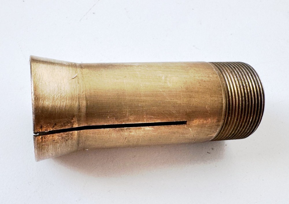 MSC Brass Emergency 5C Round Collet Internal/External Threads 1.127 Counter Bore