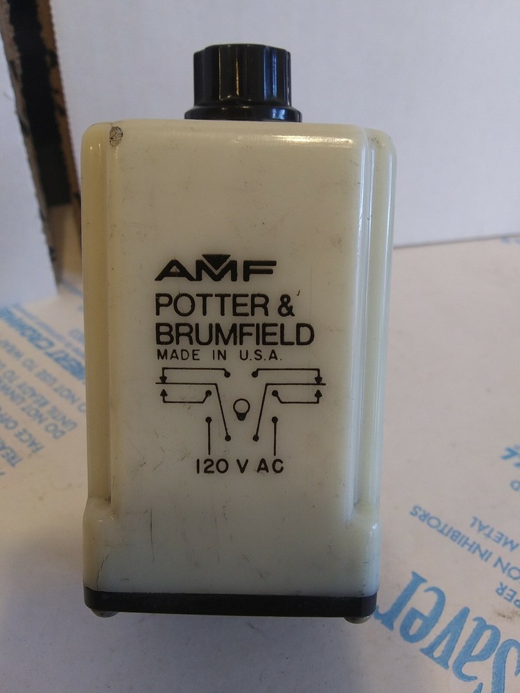 Potter & Brumfield CHB-38-70001 Time Delay Relay GOOD CONDITION