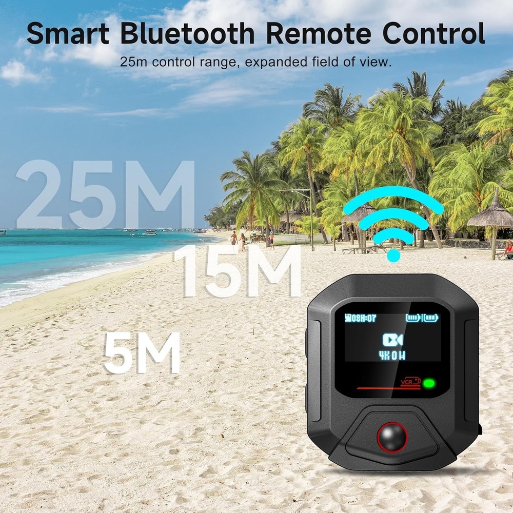 Remote Control for GoPro Hero 13, Wireless Portable Smart Controller with Wri...