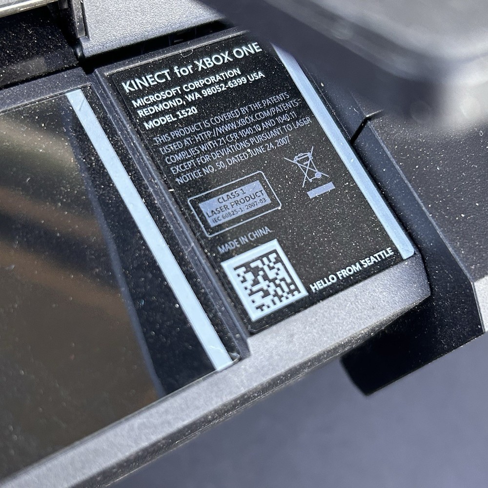 Microsoft Xbox One Kinect Connect Sensor Bar Camera Model 1520