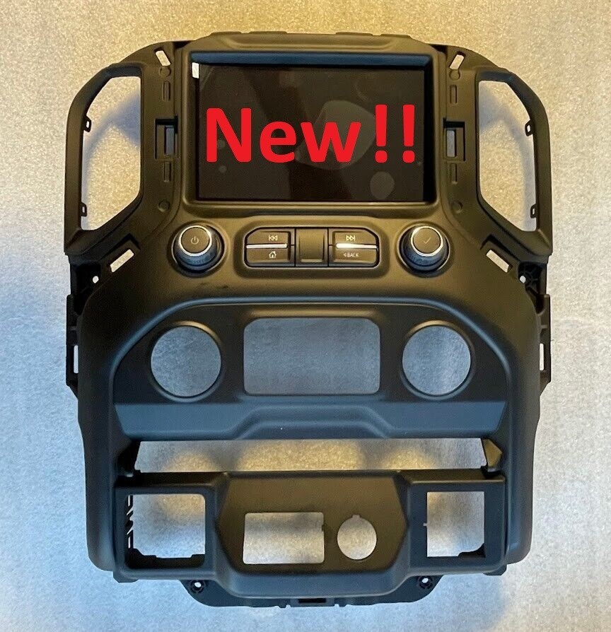 Silverado radio LCD Driver Information Screen display panel control 19-23 black