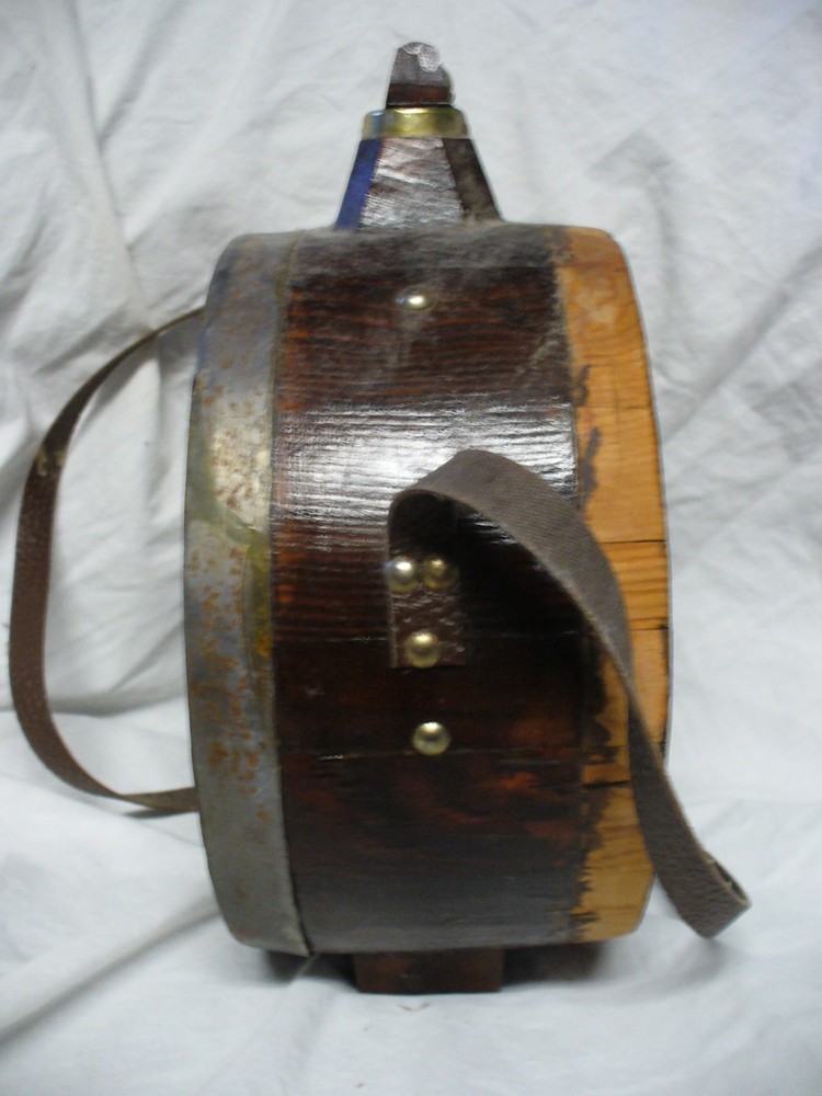 Antique Wooden Canteen