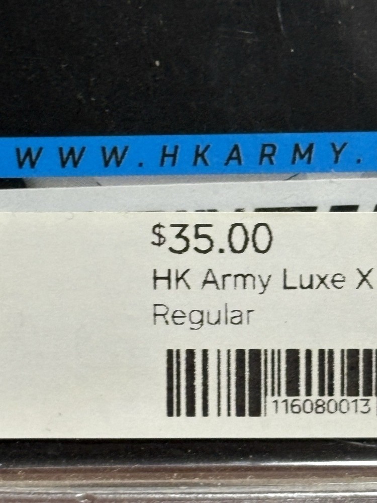 NEW HK Army Luxe X & Ice Scorpion Trigger System - Silver LAS