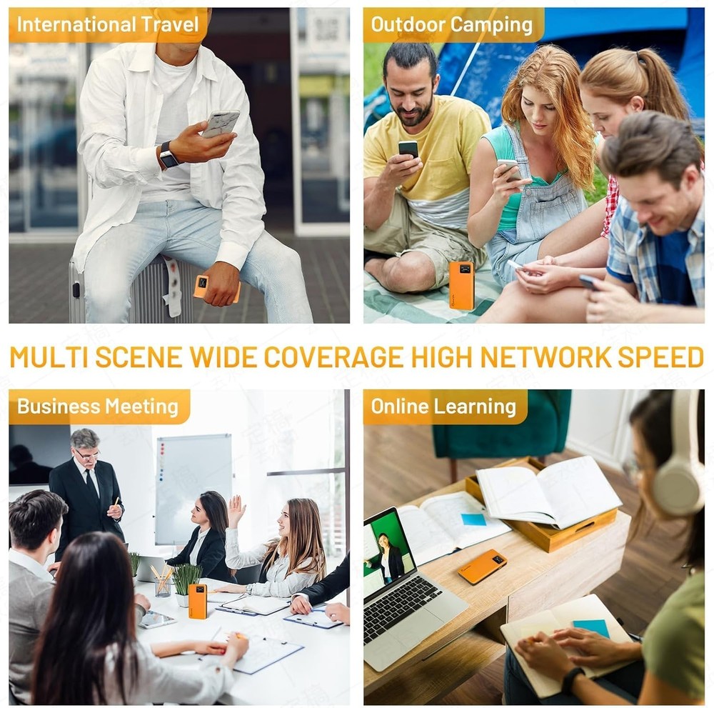Global High Speed Hotspot - RoamWiFi 10 Connected Devices