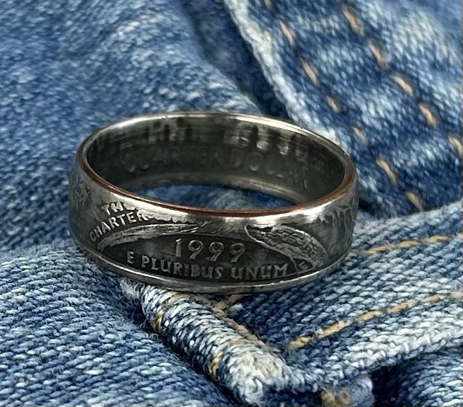 Coin Ring Size 6.25 Connecticut