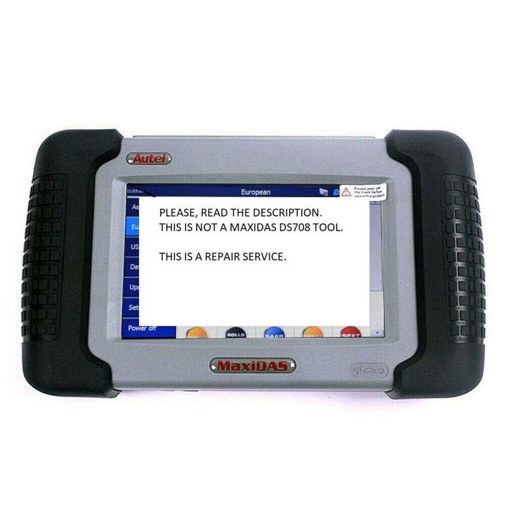 Maxidas DS708 REPAIR SERVICE.NOT A TOOL, READ DESCRIPTION.