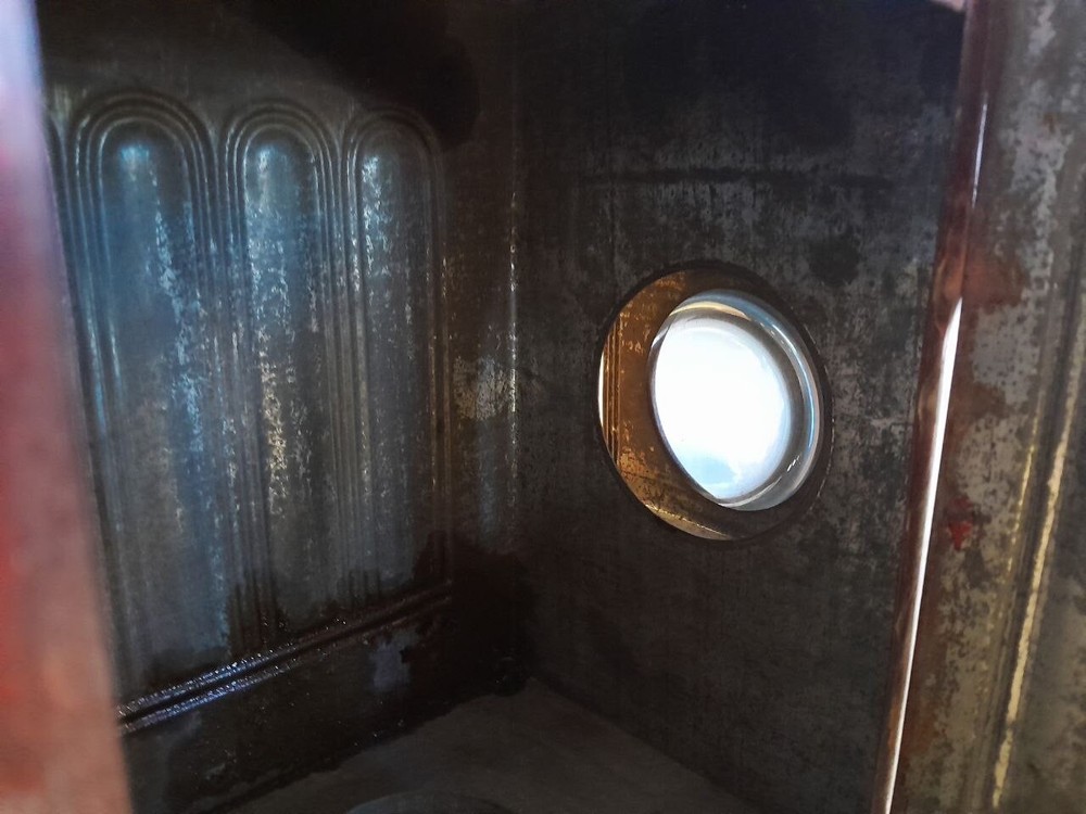 1885 RARE ANTIQUE MAGIC LANTERN PROJECTOR MEDAILLON LAPIERRE POLYCHROME 14”