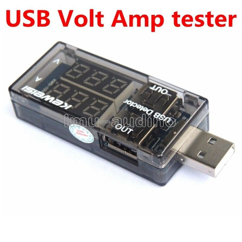 USB Charger Doctor Current Voltage LCD Display Detector Voltmeter Ammeter Tester