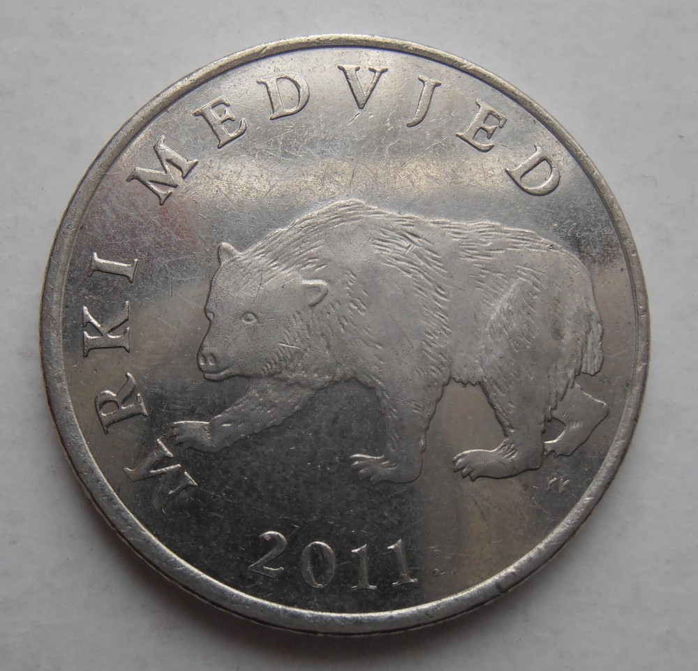 CROATIA 5 KUNA 2011