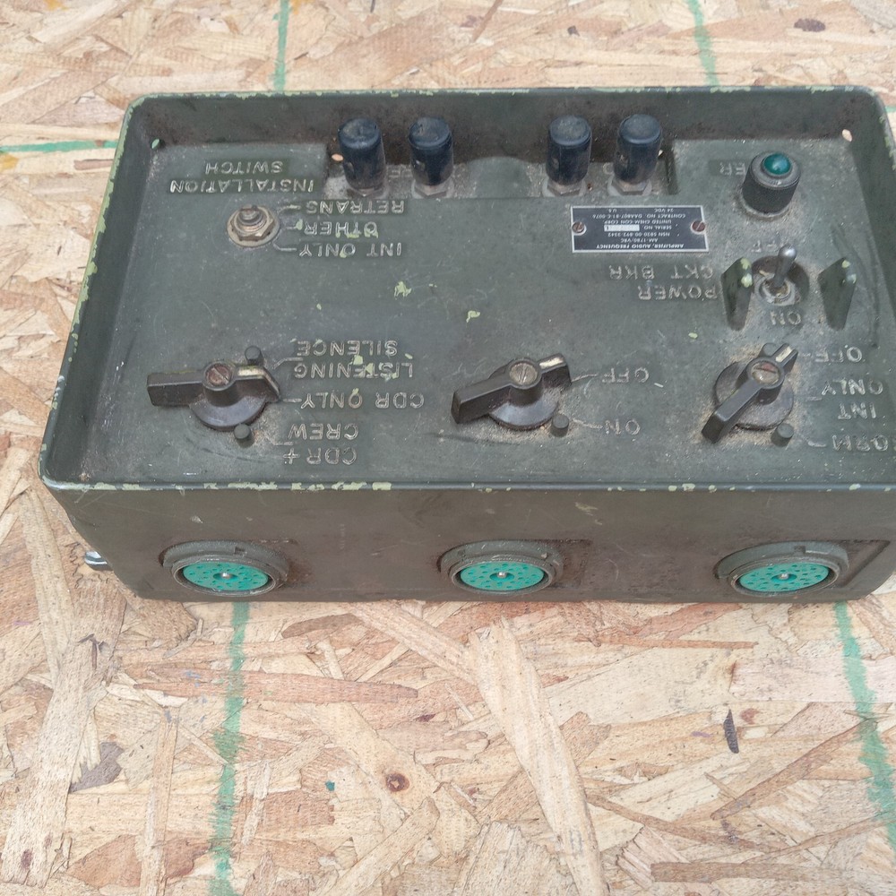 Intercom Control Amplifier Audio Frequency AM-1780/VRC