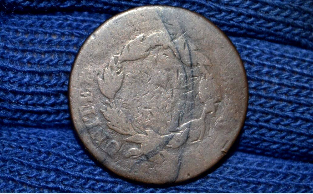 1820/19 Large Cent * GOOD Details ** Bargain **