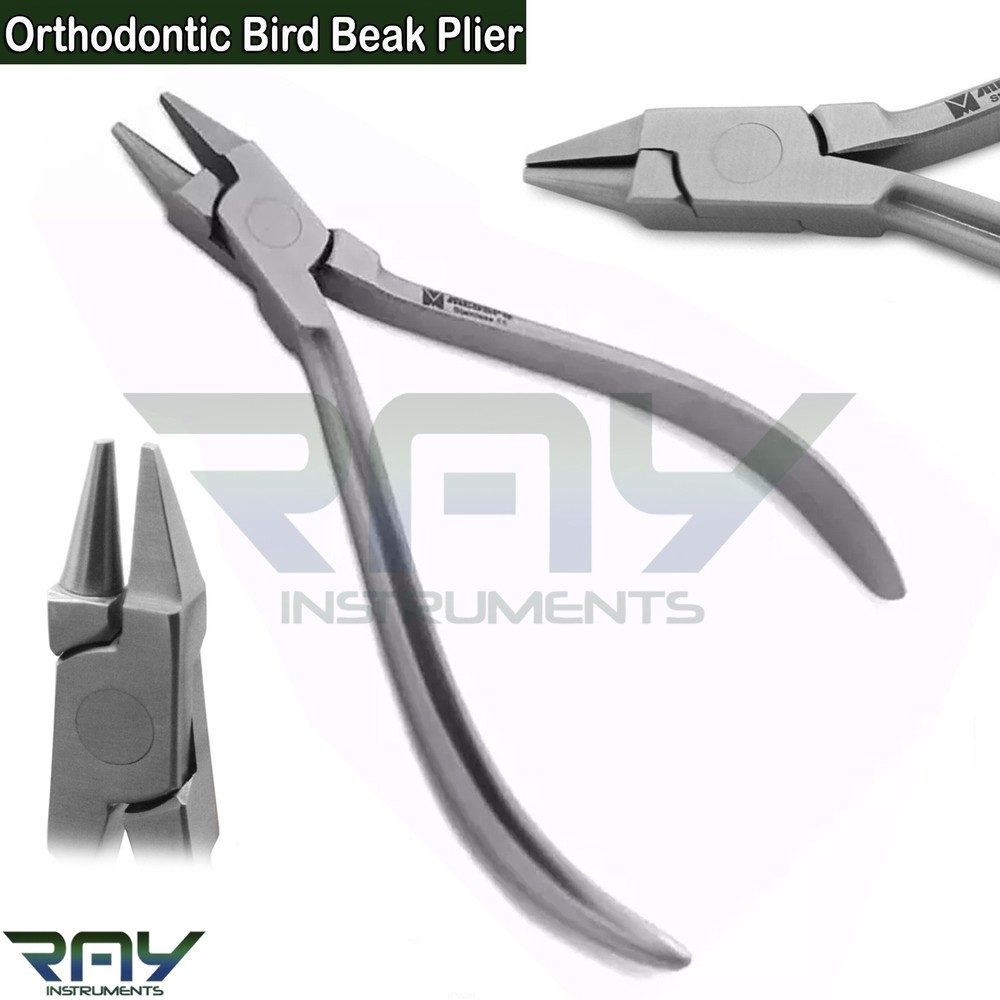 Orthodontic Bird Beak Plier Dental Light Wire Bending Loop Forming Instruments