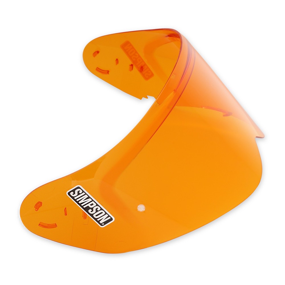 GBASE Ghost/Speed Bandit Helmet Optional Shield - Amber