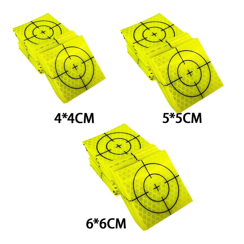 100Pcs Reflective Tape Target Reflector Target Sheets for Ship