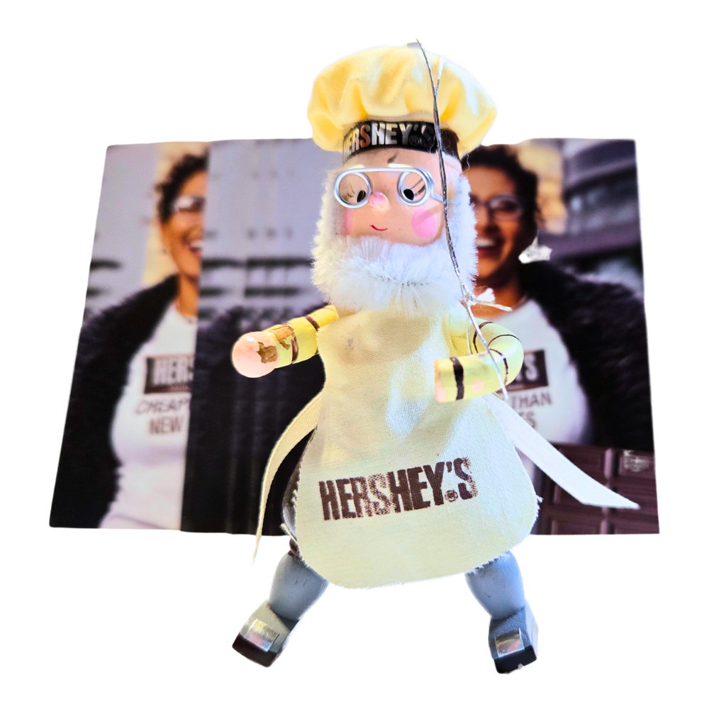 Hersheys Chocolate Chef Ornament and Postcards