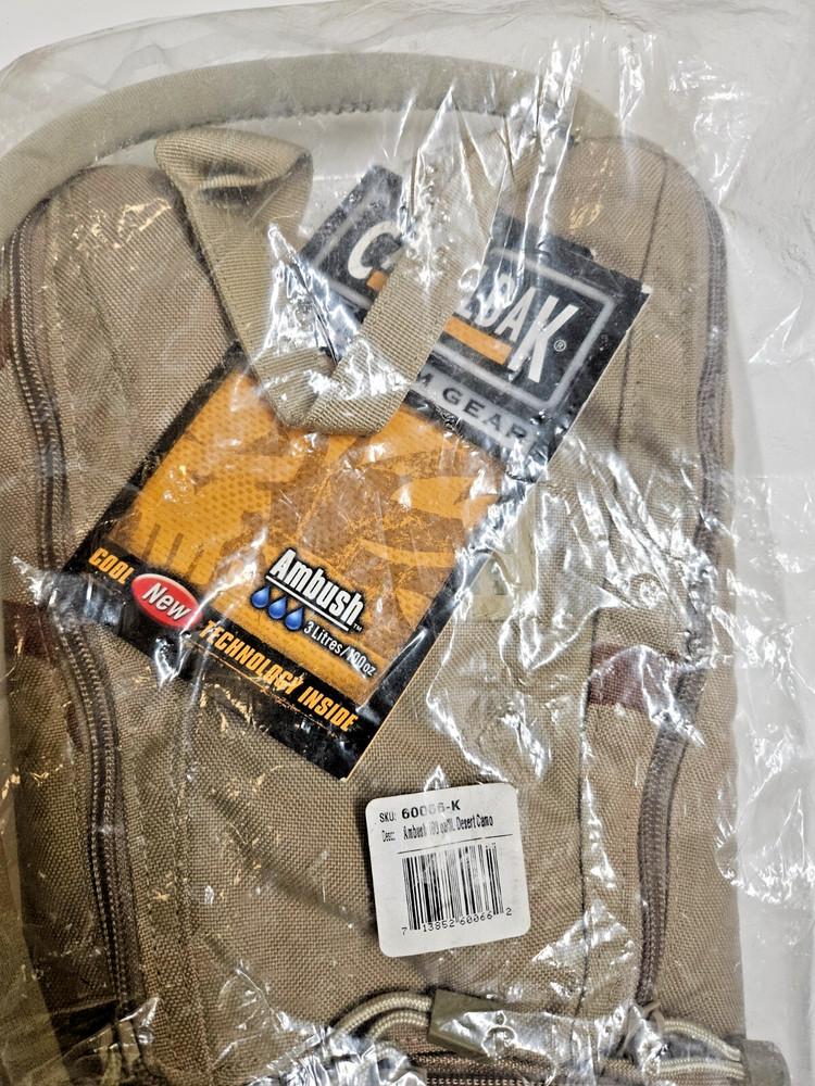 Camelbak Ambush Maximum Gear Hydration Pack Backpack Desert Camo