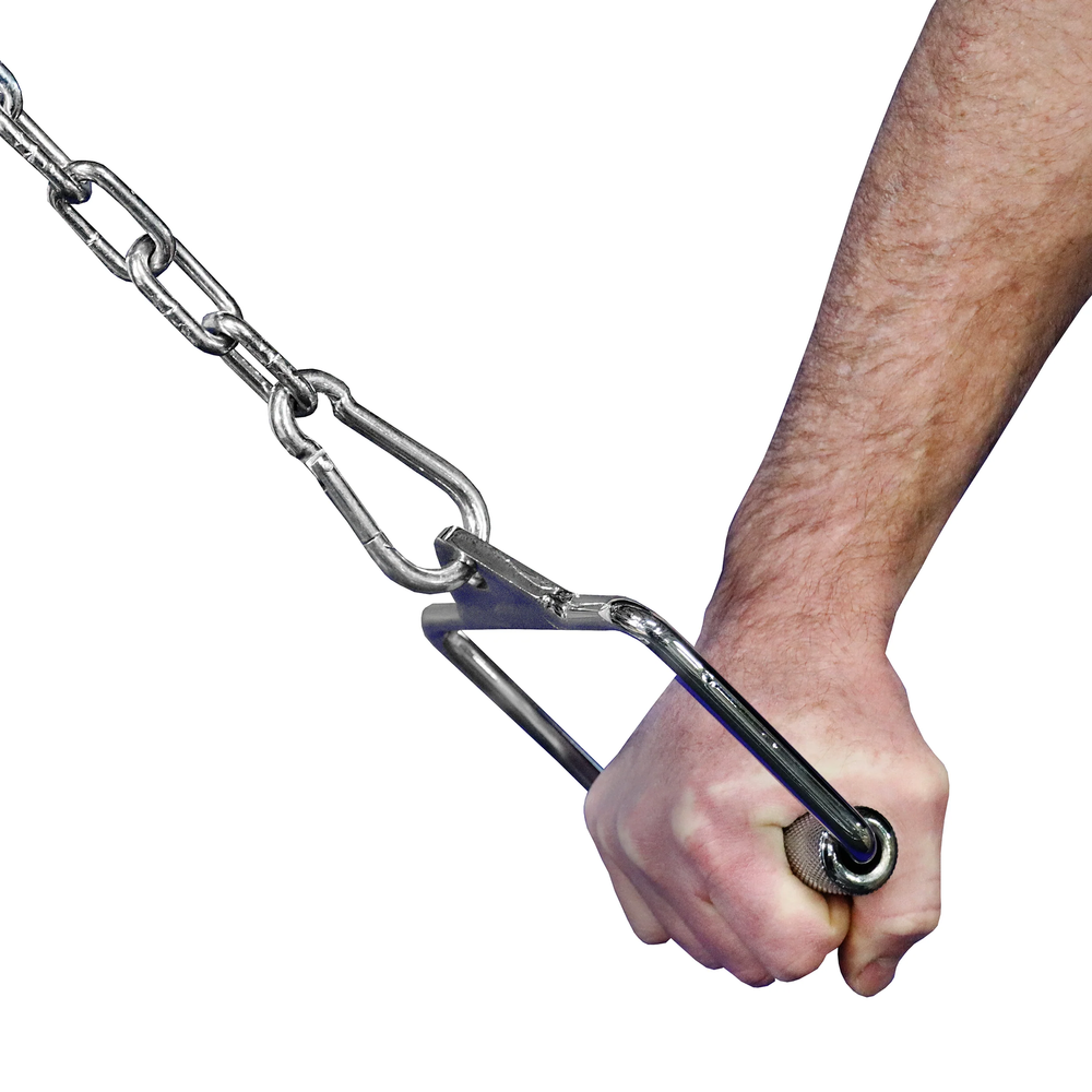 Single Grip Cable Handle by Deltech Fitness