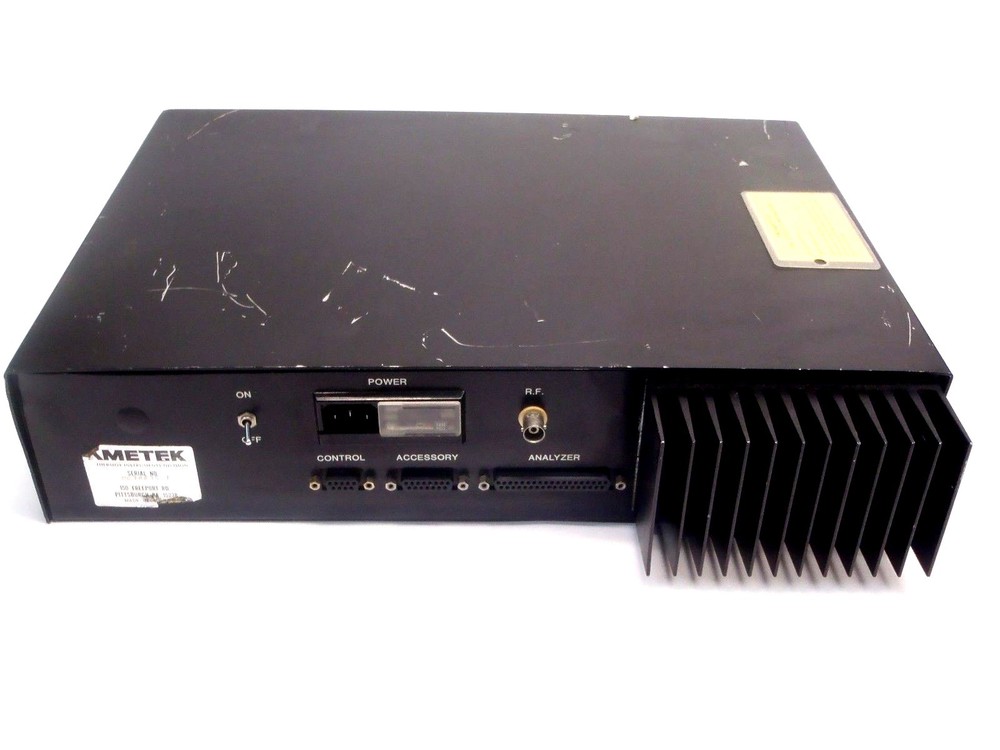 Ametek Dycor Quadrupole Gas Analyzer Control Accessory Analyzer Connections