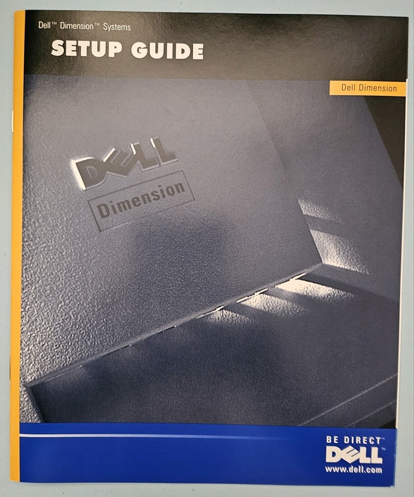 Dell Dimension L Series CD Software with MS Word Windows 98 Fax Software