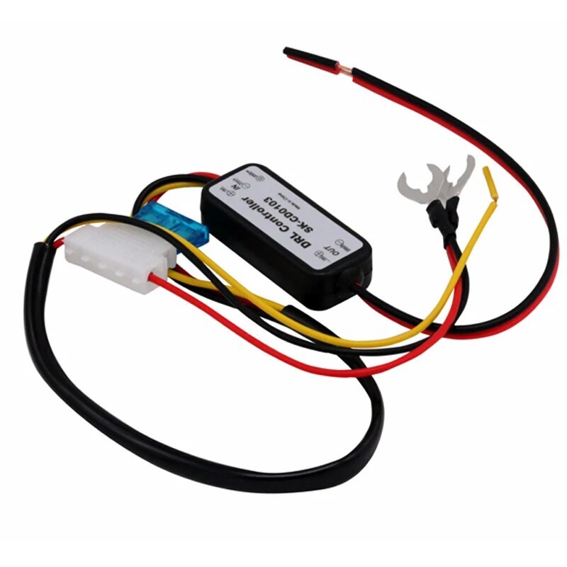 Car Daytime Running Lights Controller Module DRL Automatic Switch On/Off Relay