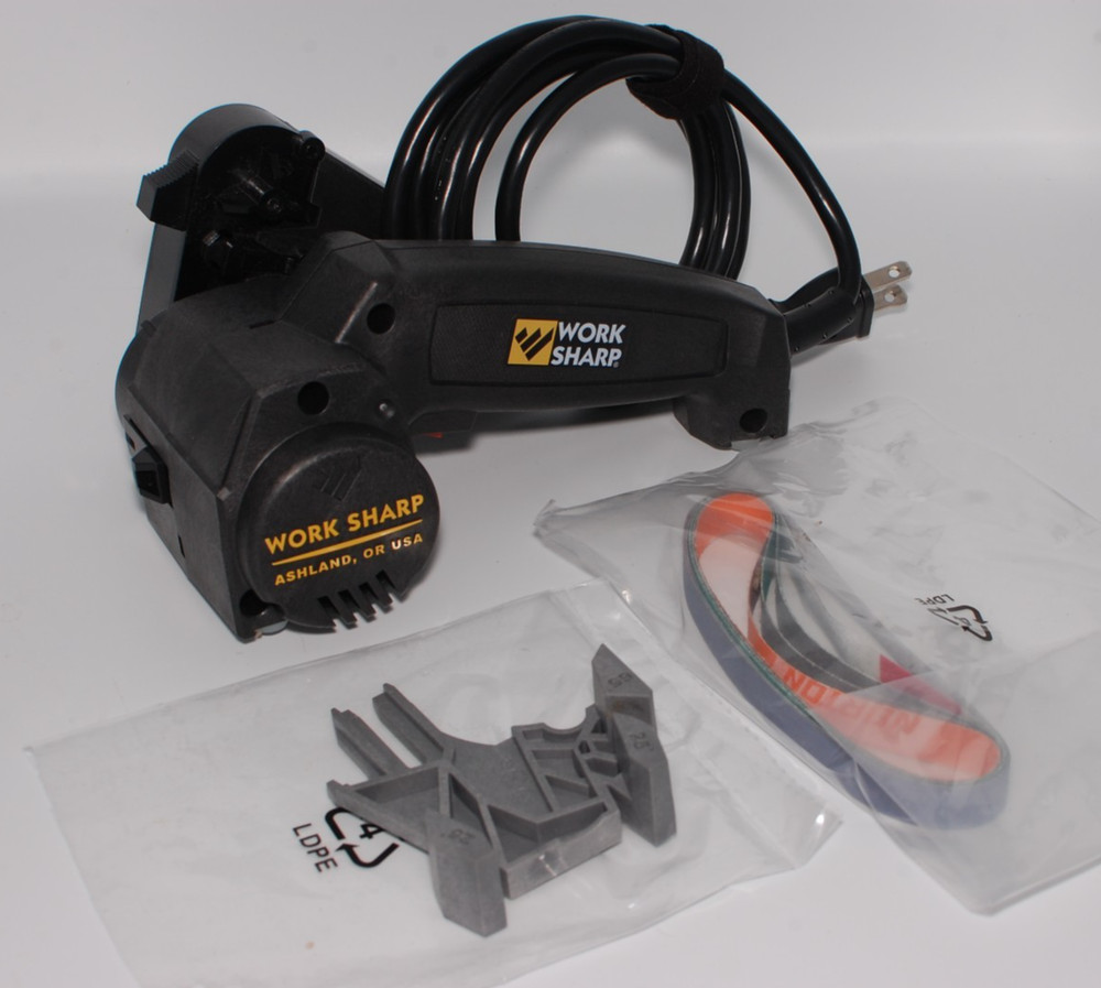 Work Sharp Knife And Tool Sharpener w/ Box & Accessories WSKTS - Great Condition