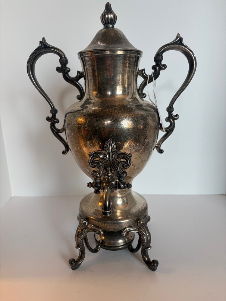 Sheridan Silver Company Silver on Copper Beverage Urn