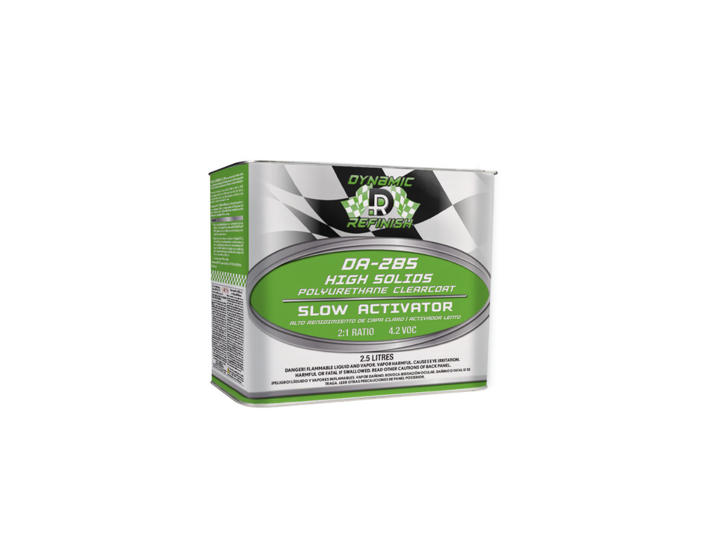 Dynamic Refinish HS 2:1 Clearcoat & Slow Activator (7. 5 Liter Kit)