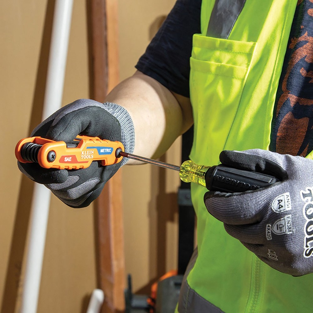 Klein Tools 70590 Compact Folding Hex Key