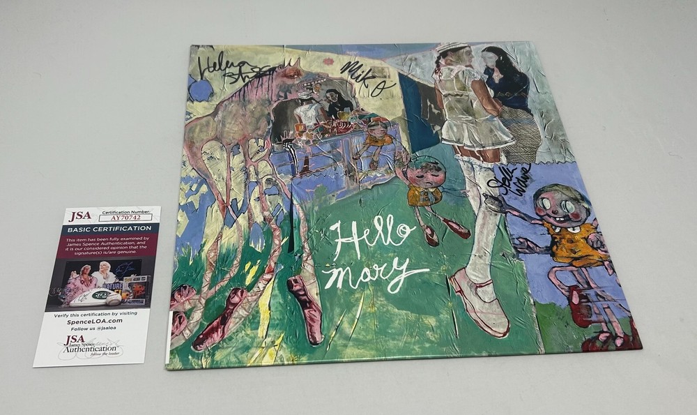 Hello Mary signed Hello Mary Album JSA COA