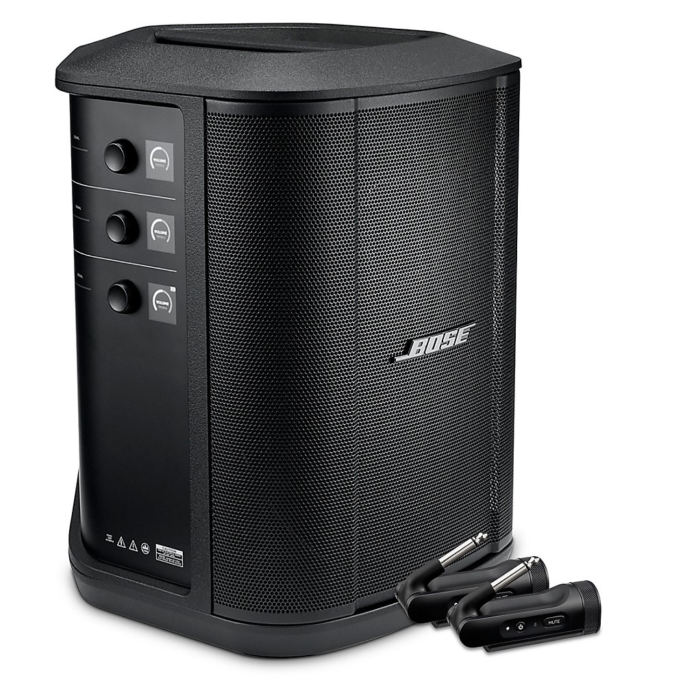 Bose S1 Pro+ Wireless PA System With Instrument Transmitters
