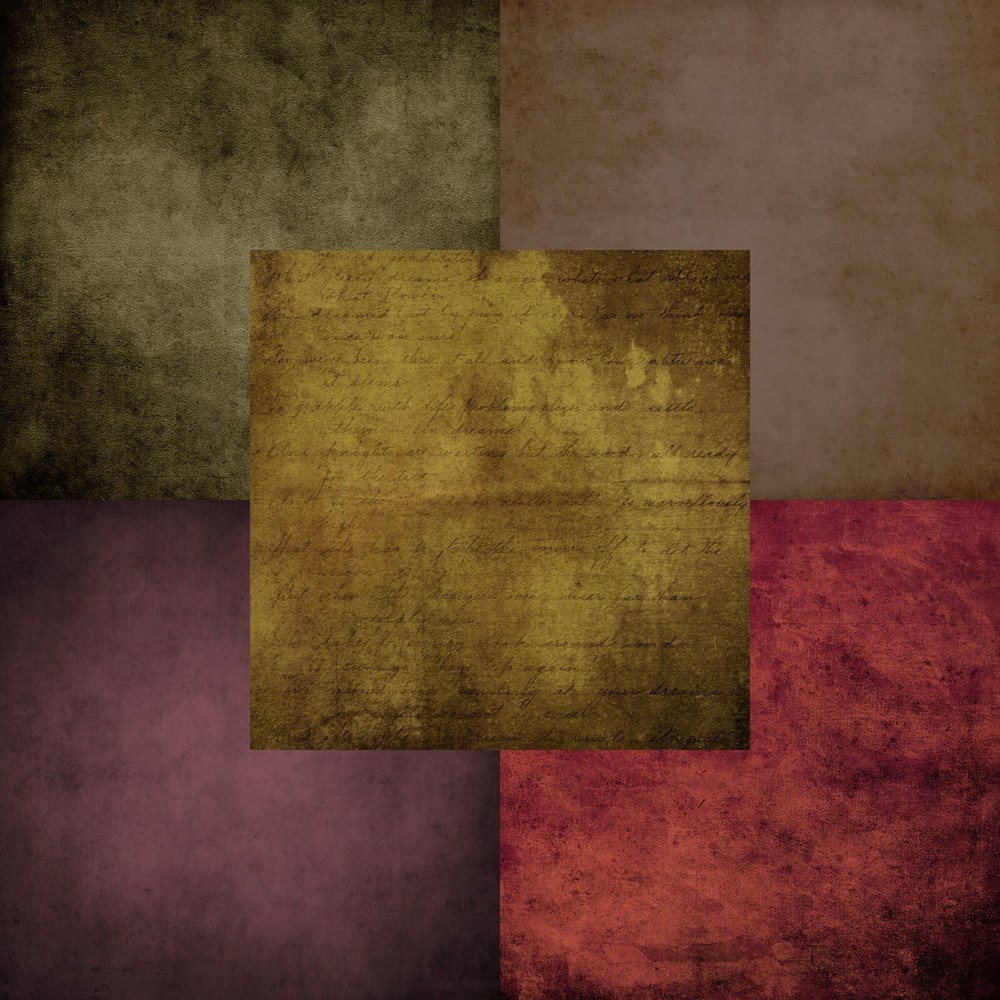 AUTUMN DISTRESSED TEXTURES - Paper Pack